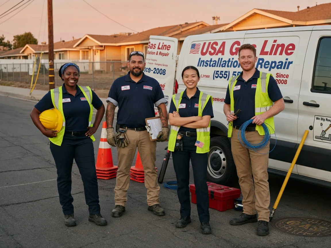 Gas Line Installation company in Earlimart, CA